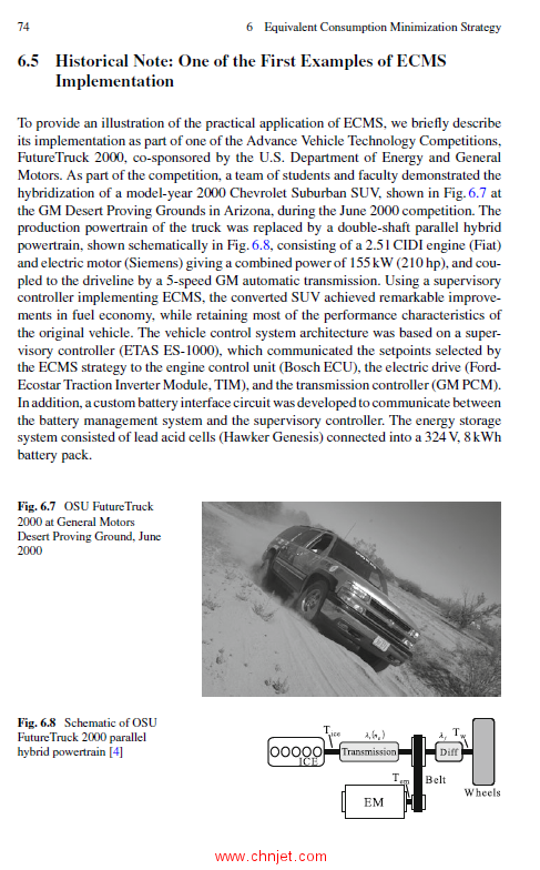 《Hybrid Electric Vehicles：Energy Management Strategies》