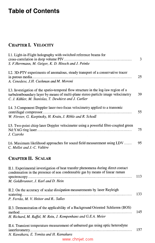 《Laser Techniques for Fluid Mechanics: Selected Papers from the 10th International Symposium Lisbon ...