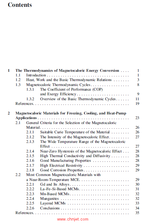 《Magnetocaloric Energy Conversion: From Theory to Applications》