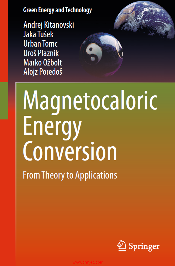 《Magnetocaloric Energy Conversion: From Theory to Applications》