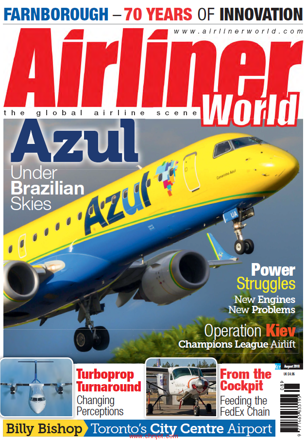 《Airliner World》2018年08月