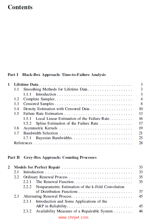 《Applied Nonparametric Statistics in Reliability》