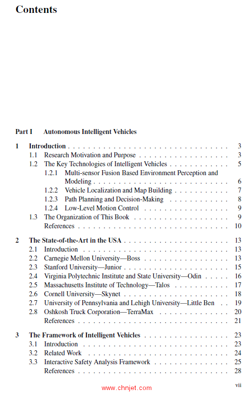 《Autonomous Intelligent Vehicles：Theory, Algorithms, and Implementation》