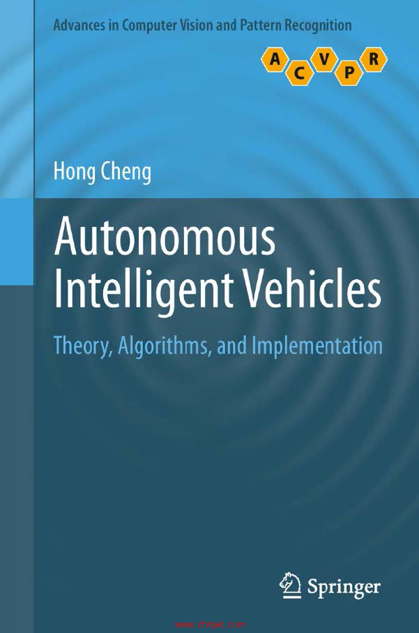 《Autonomous Intelligent Vehicles：Theory, Algorithms, and Implementation》