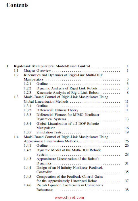 《Robotic Manipulators and Vehicles：Control, Estimation and Filtering》