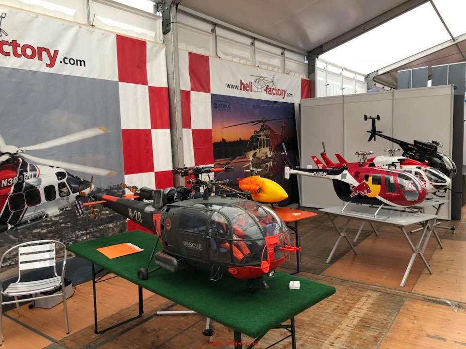 [JetPower2018]Heli-Factory的展台