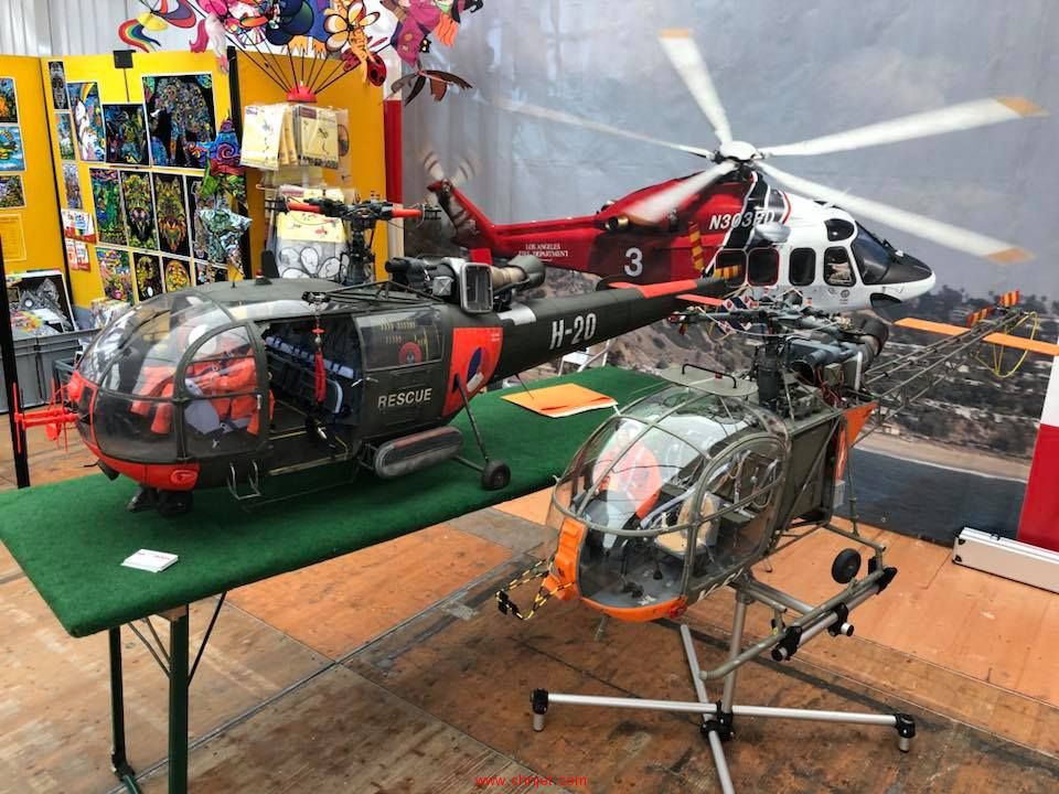 [JetPower2018]Heli-Factory的展台