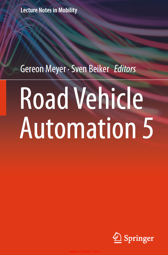 《Road Vehicle Automation》1-5册