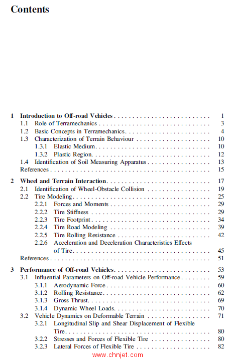 《Off-road Vehicle Dynamics：Analysis, Modelling and Optimization》