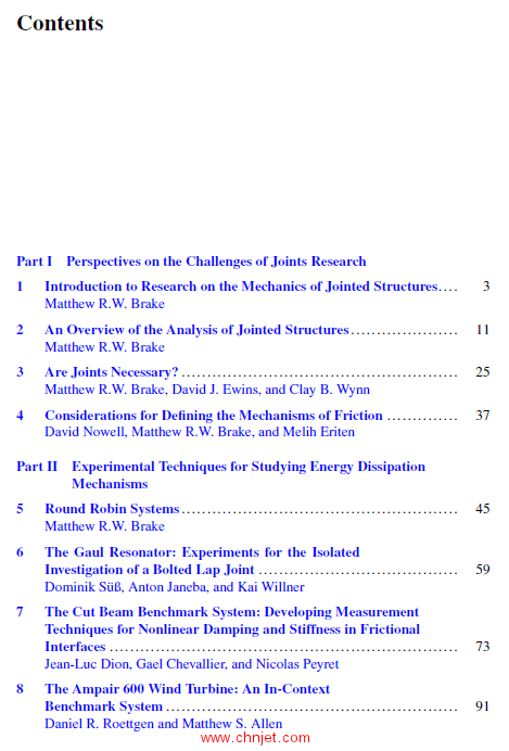 《The Mechanics of Jointed Structures：Recent Research and Open Challenges for Developing Predictive ...