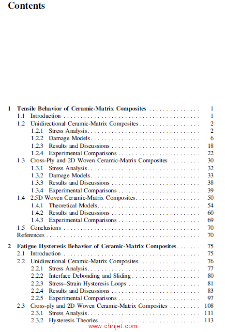 《Damage, Fracture,and Fatigue of Ceramic-Matrix Composites》