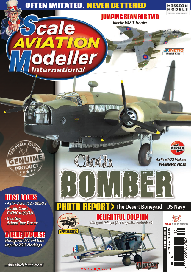 《Scale Aviation Modeller International》2018年10月