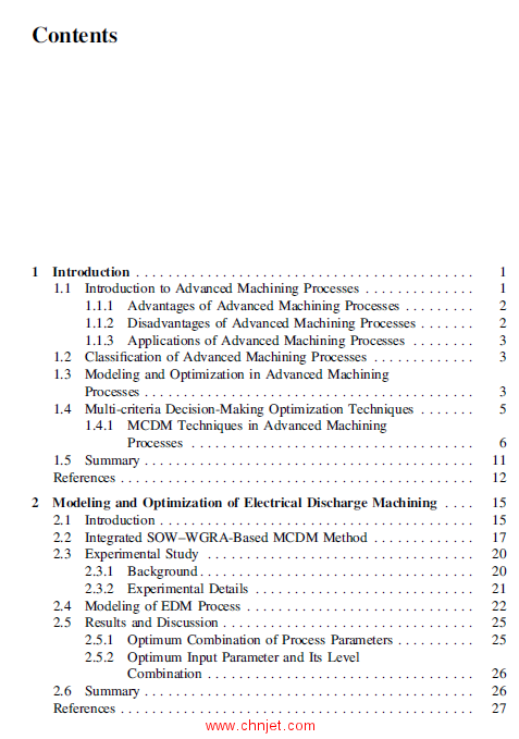 《Modeling and Optimization of Advanced Manufacturing Processes》