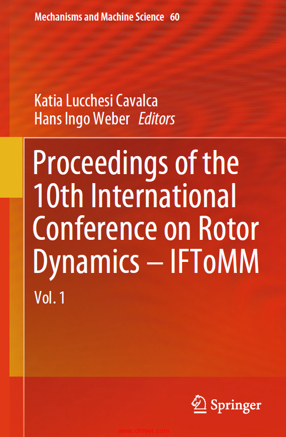 《Proceedings of the 10th International Conference on Rotor Dynamics – IFToMM》卷1卷2卷3