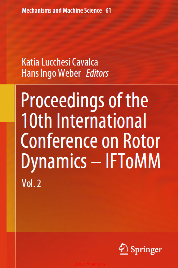 《Proceedings of the 10th International Conference on Rotor Dynamics – IFToMM》卷1卷2卷3