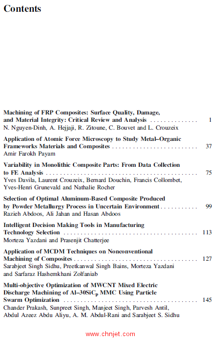 《Futuristic Composites：Behavior, Characterization,and Manufacturing》