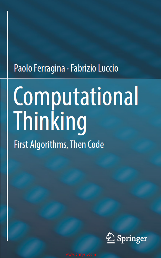 《Computational Thinking：First Algorithms, Then Code》