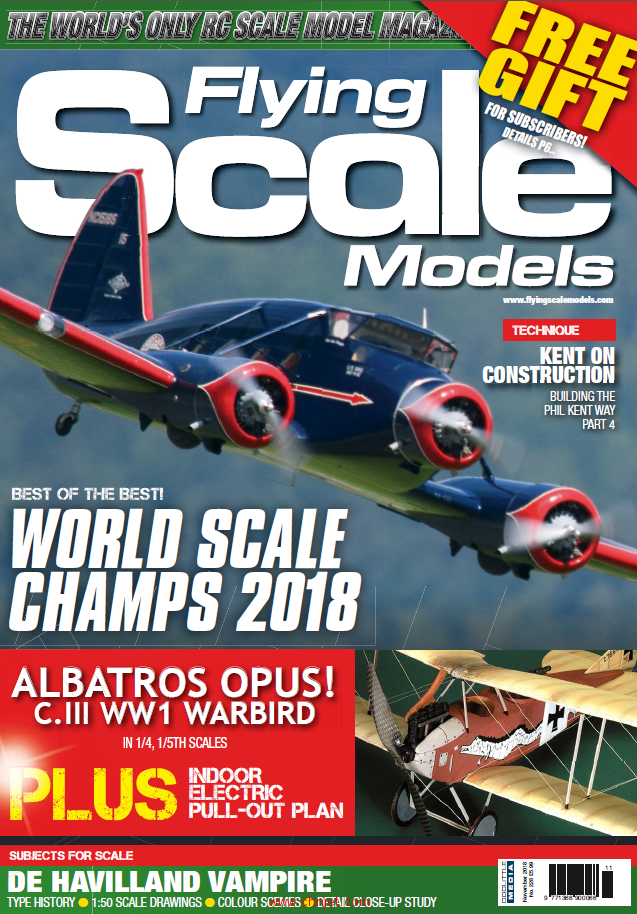 《Flying Scale Models》2018年11月