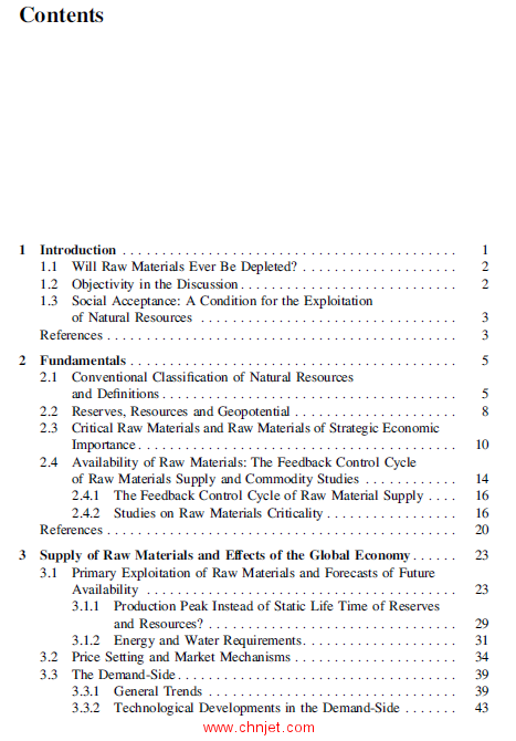 《Raw Materials for Future Energy Supply》