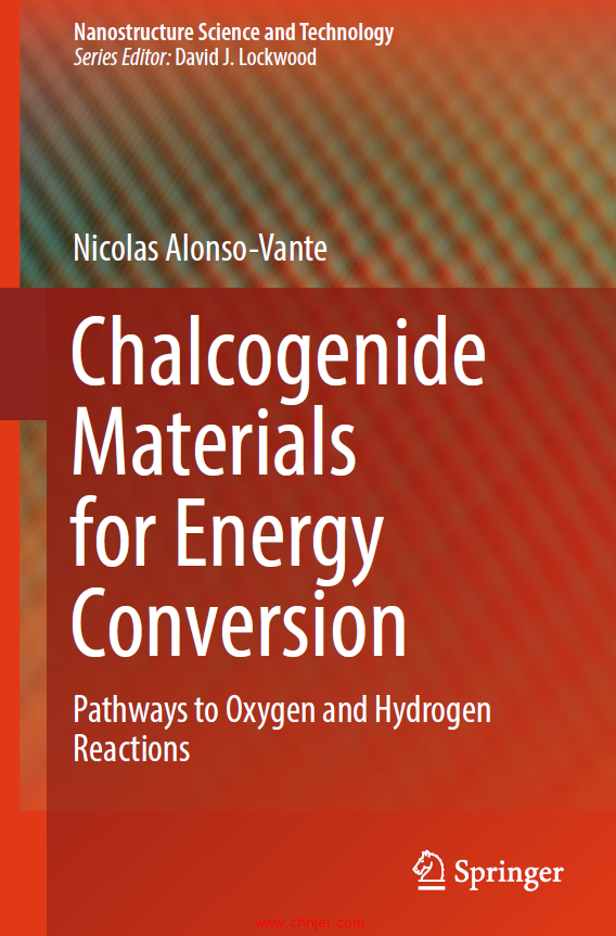 《Chalcogenide Materials for Energy Conversion：Pathways to Oxygen and Hydrogen Reactions》