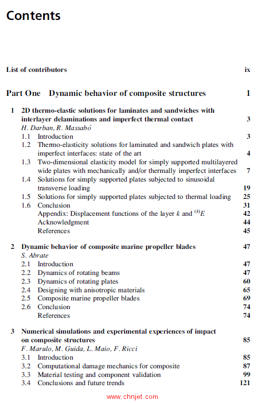 《Dynamic Response and Failure of Composite Materials and Structures》