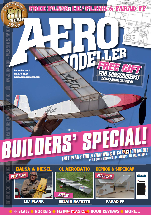 《Aero modeller》2018年12月