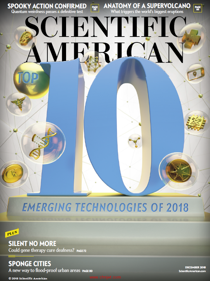 《Scientific American》2018年12月 