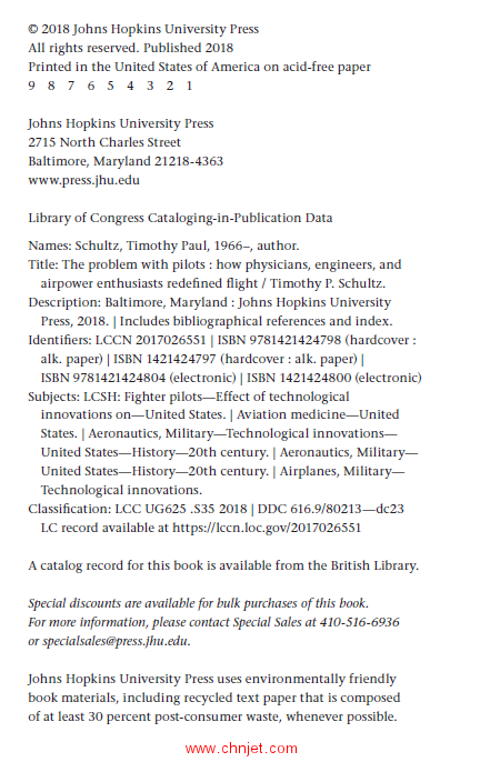 《The Problem with Pilots：How Physicians, Engineers,and Airpower Enthusiasts Redefined Flight》