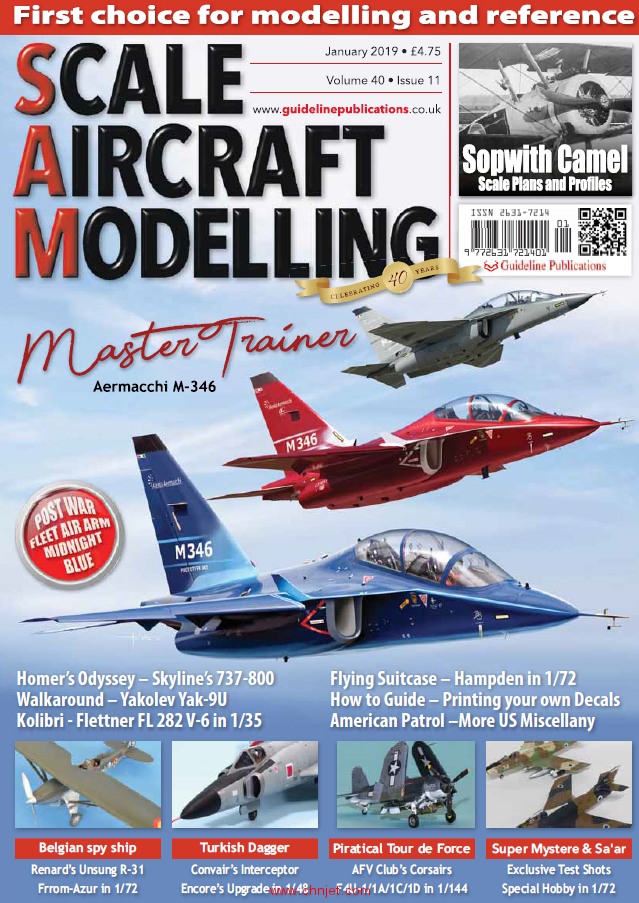 《Scale Aircraft Modelling》2019年1月