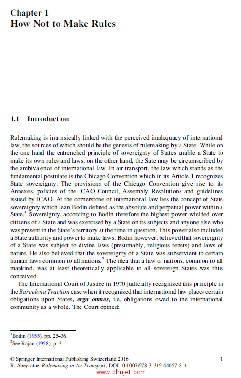 《Rulemaking in Air Transport：A Deconstructive Analysis》