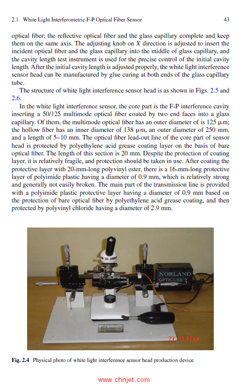 《Optical Fiber Sensing and Structural Health Monitoring Technology》