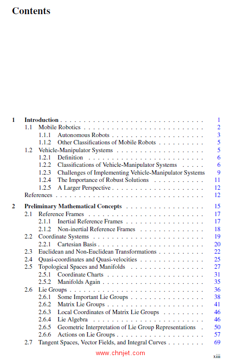 《Vehicle-Manipulator Systems：Modeling for Simulation, Analysis,and Control》