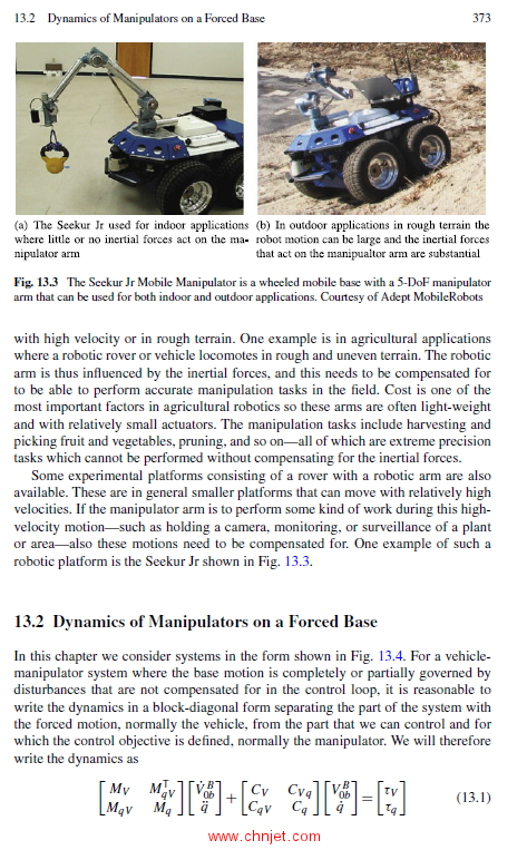 《Vehicle-Manipulator Systems：Modeling for Simulation, Analysis,and Control》