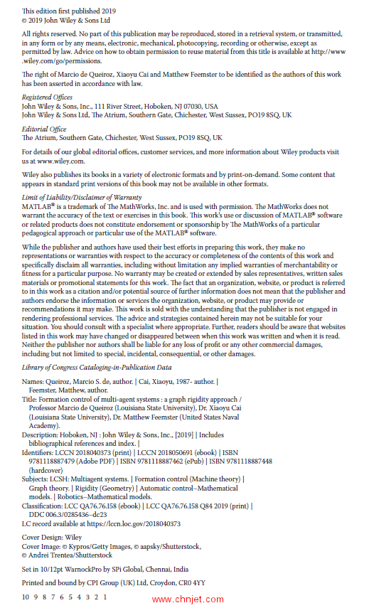 《Formation Control of Multi-Agent Systems:A Graph Rigidity Approach》