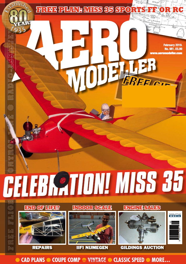 《Aero modeller》2019年02月