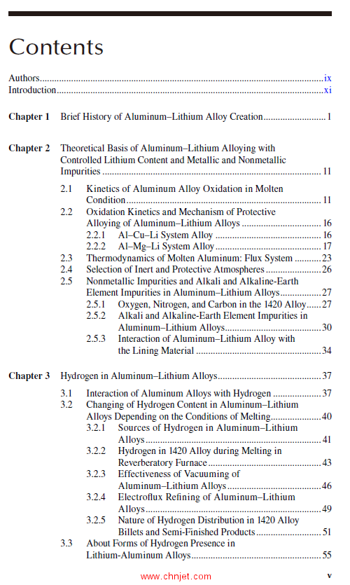 《Aluminum-Lithium Alloys: Process Metallurgy, Physical Metallurgy, and Welding》