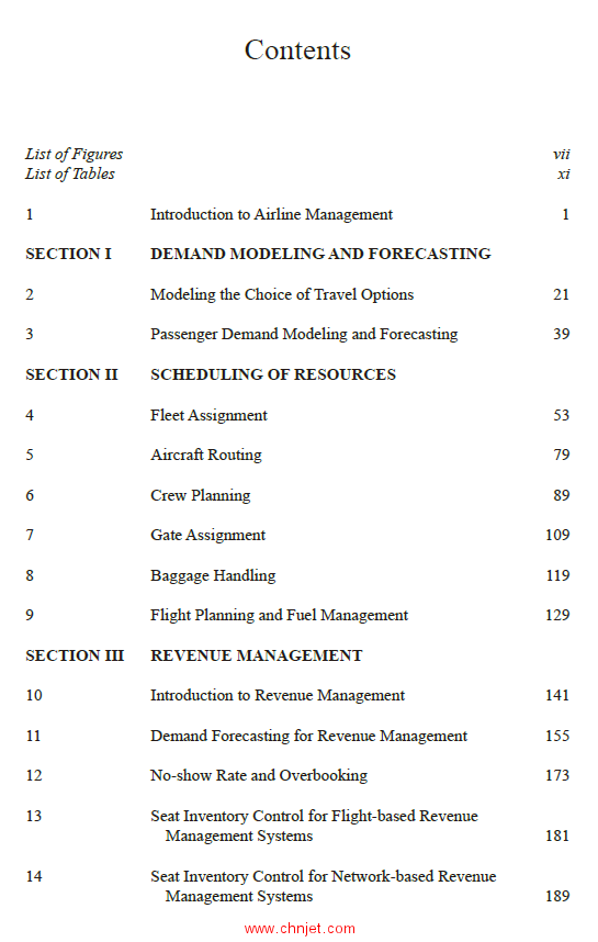 《Modeling Applications in the Airline Industry》