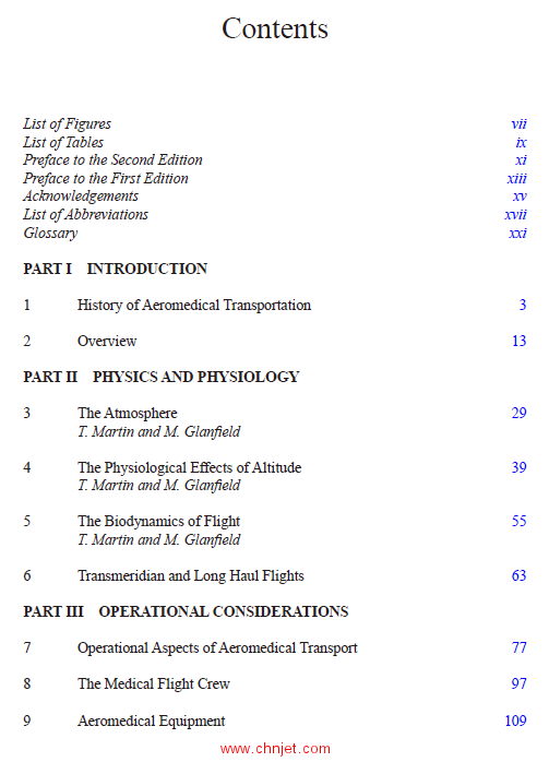 《Aeromedical transportation：A clinical Guide》第二版