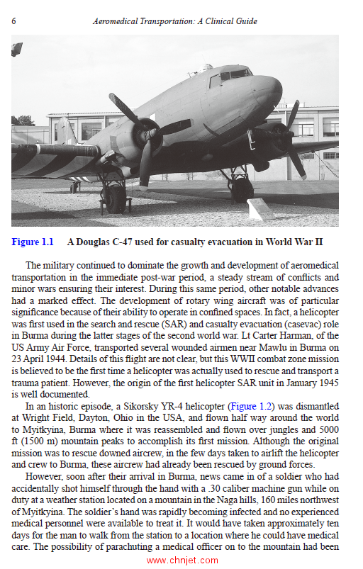 《Aeromedical transportation：A clinical Guide》第二版