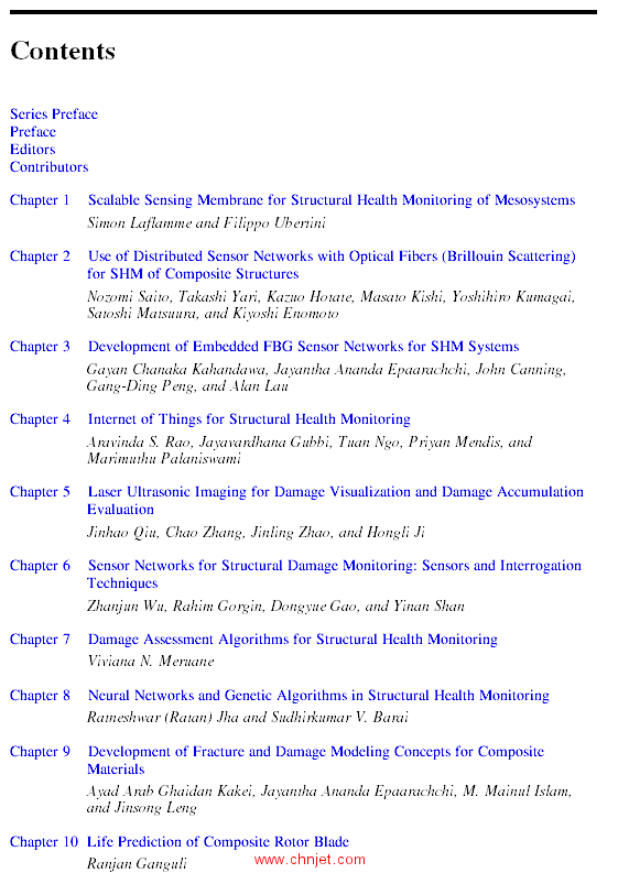 《Structural Health Monitoring Technologies and Next-Generation Smart Composite Structures》