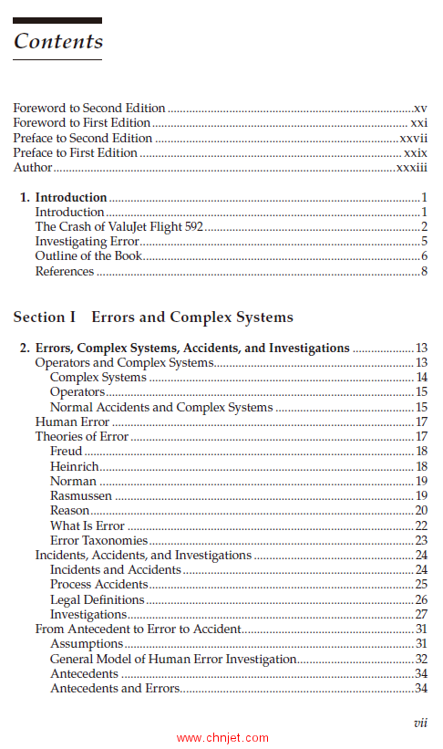 《Investigating Human Error：Incidents, Accidents, and Complex Systems》第二版