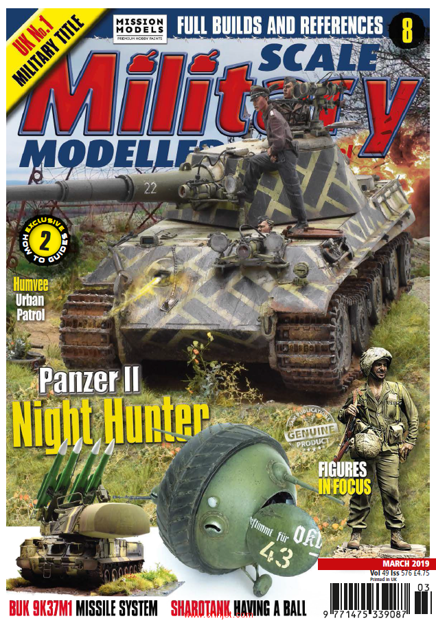 《Scale Military Modeller International》2019年3月