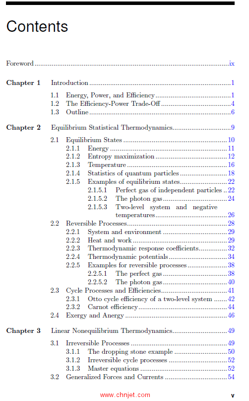 《Efficiency and Power in Energy Conversion and Storage：Basic Physical Concepts》