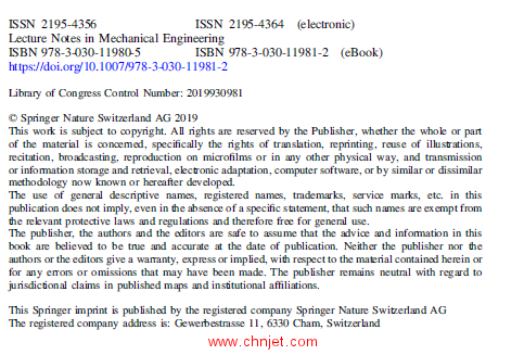 《Advances in Mechanical Engineering：Selected Contributions from the Conference “Modern Engineerin ...