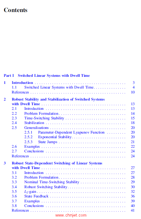 《Advances in H∞ Control Theory：Switched, Delayed, and Biological Systems》