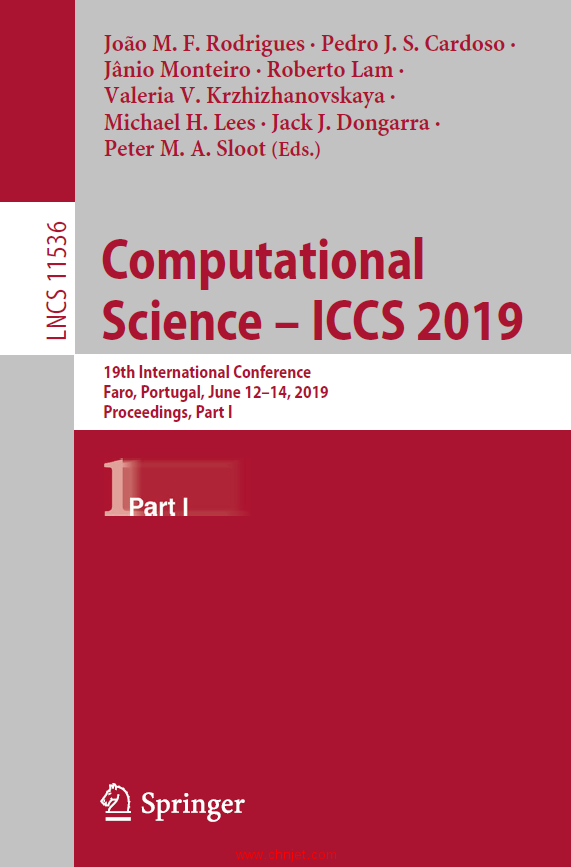 《Computational Science – ICCS 2019》Part I-V