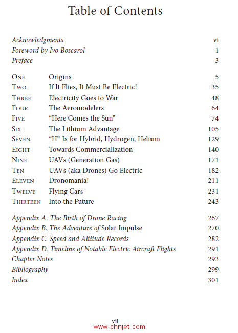 《Electric Airplanes and Drones：A History》