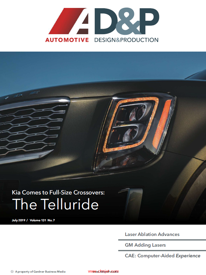 《Automotive Design and Production》2019年7月