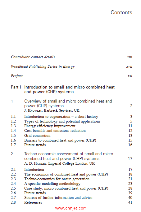 《Small and micro combined heat and power (CHP) systems：Advanced design, performance,materials and  ...