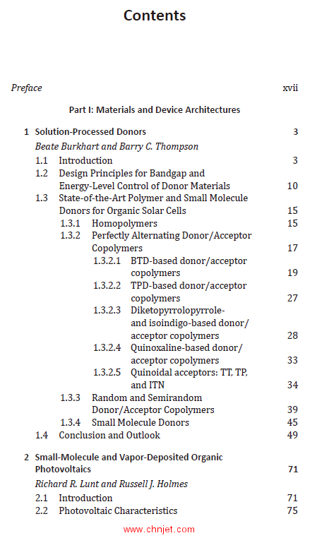 《Organic Solar Cells: Fundamentals, Devices, and Upscaling》